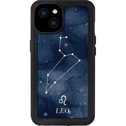 Leo Constellation iPhone 15 Plus Waterproof Case